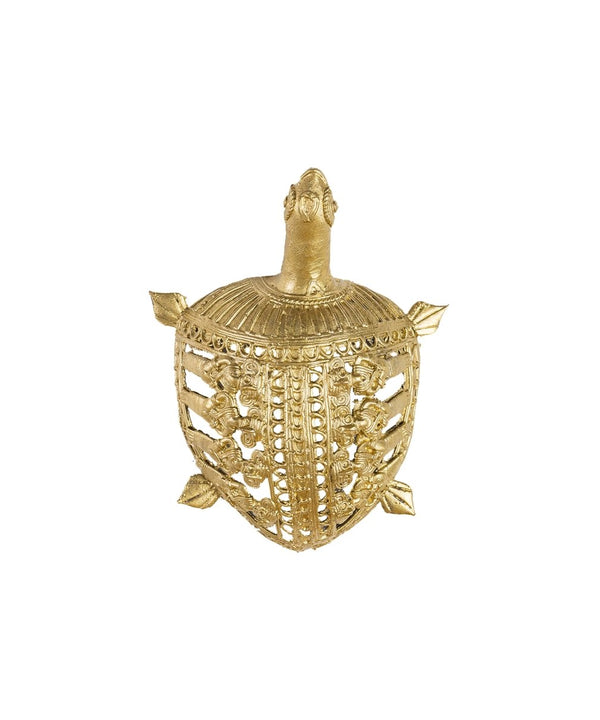 Dhokra Tortoise: Artisan Brass Home Decor — image 7