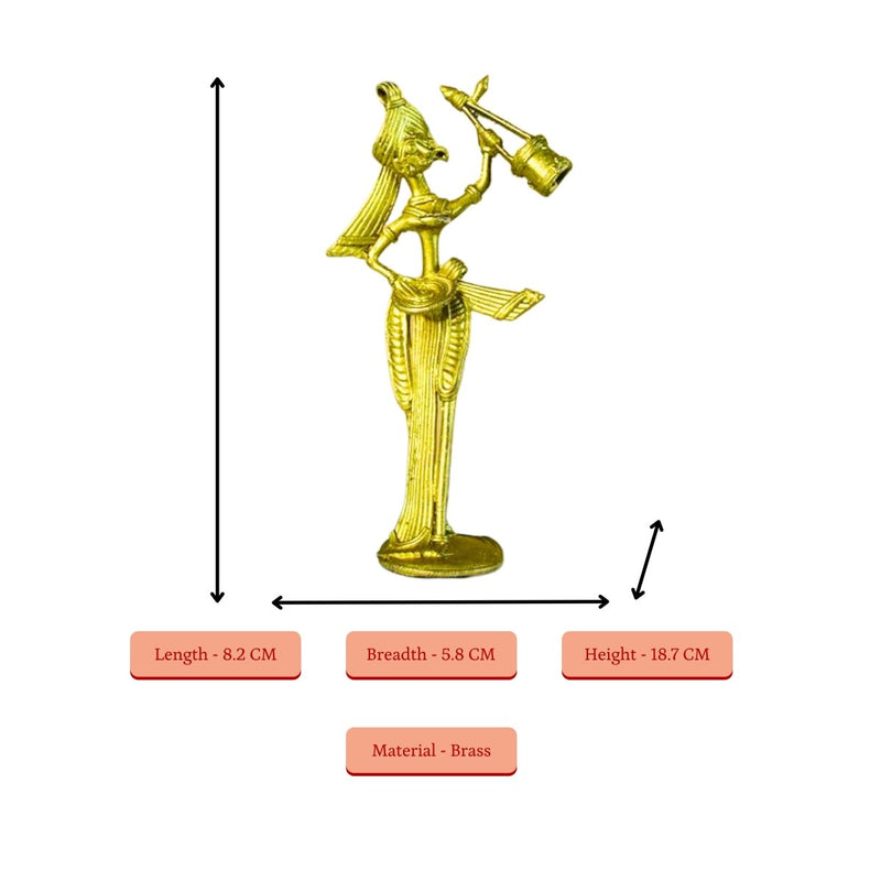 Dokra Boul: Brass Tabletop Art Decor – view 4