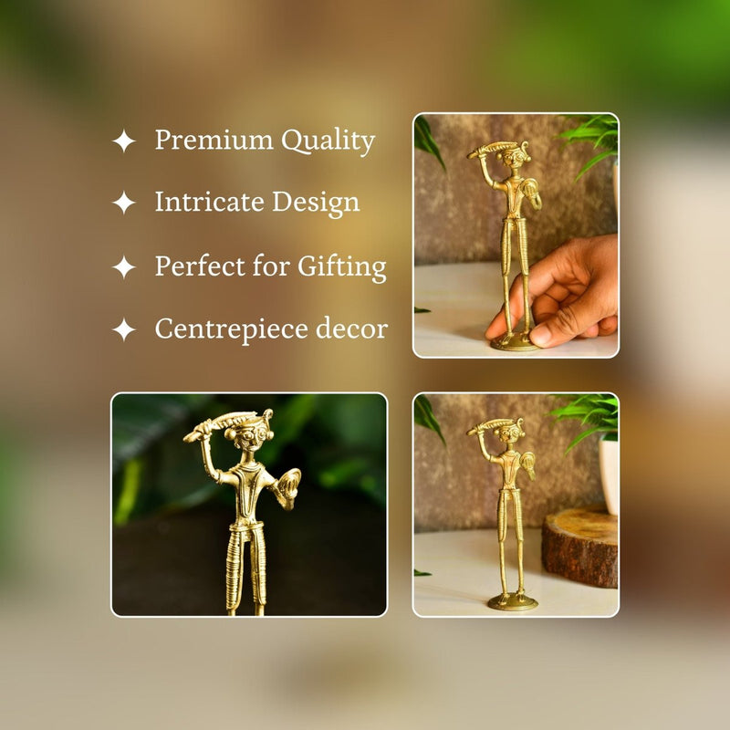 Dokra Farmer Solo T2: Brass Tabletop Elegance – view 3
