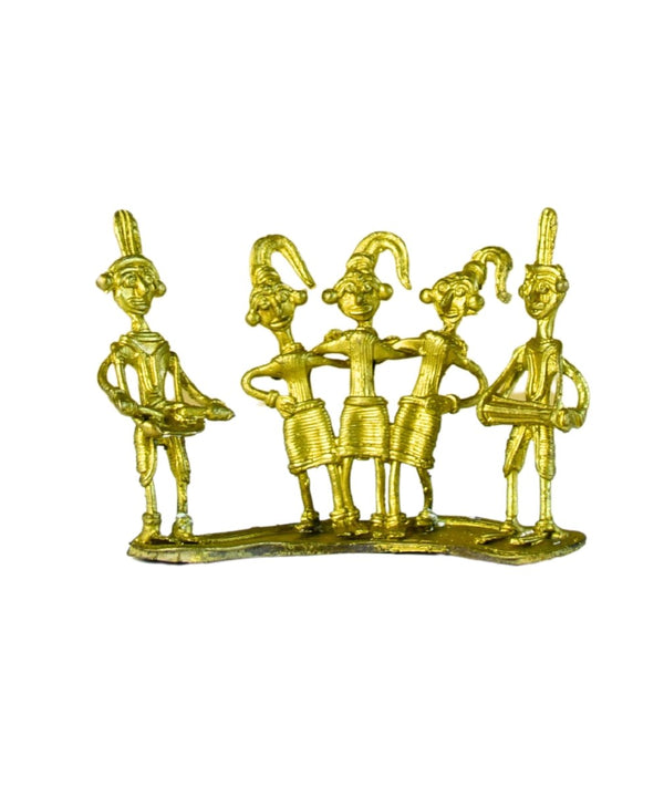 Dokra Orchestra: Brass Tabletop Masterpiece for Unique Home Decor — image 7