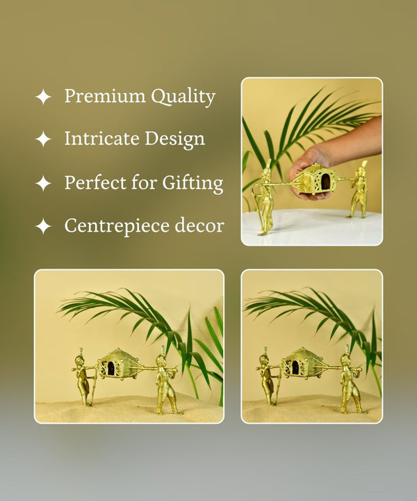 Dokra Palki: Brass Tabletop Elegance Decor — image 3