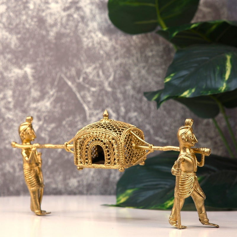 Dokra Palki: Brass Tabletop Elegance Decor – view 6