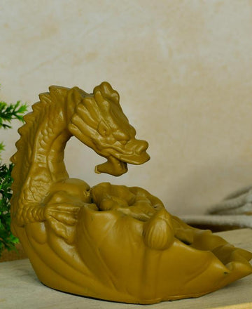 Dragon Smoke Fountain by Sowpeace - Beautiful Resin Showpiece for Home Decor — alternate view