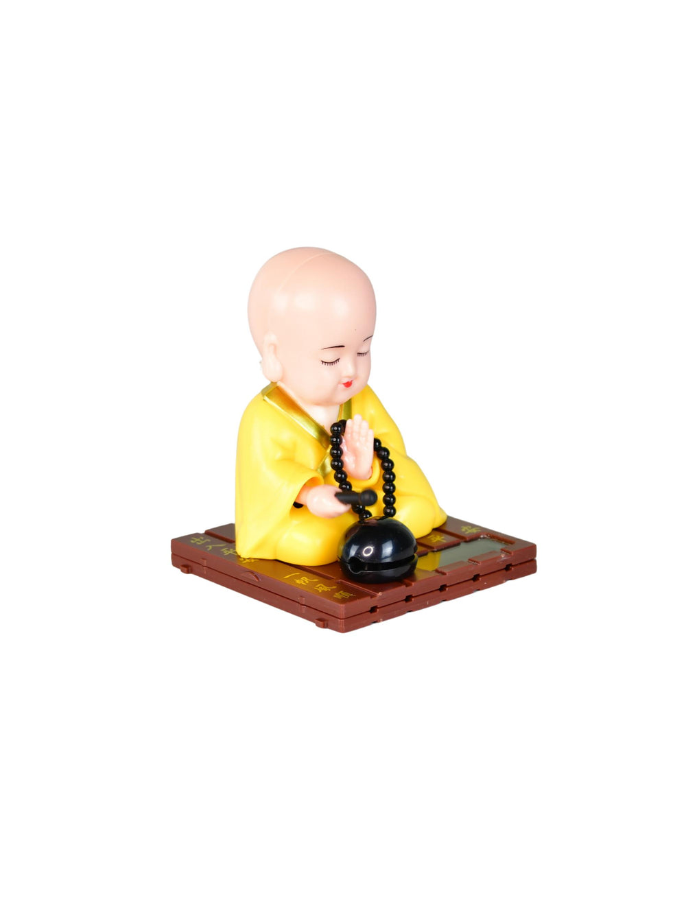 Solar Powered Terracotta Figurine - Artisanal Home Decor for Unique Spaces - Sowpeace