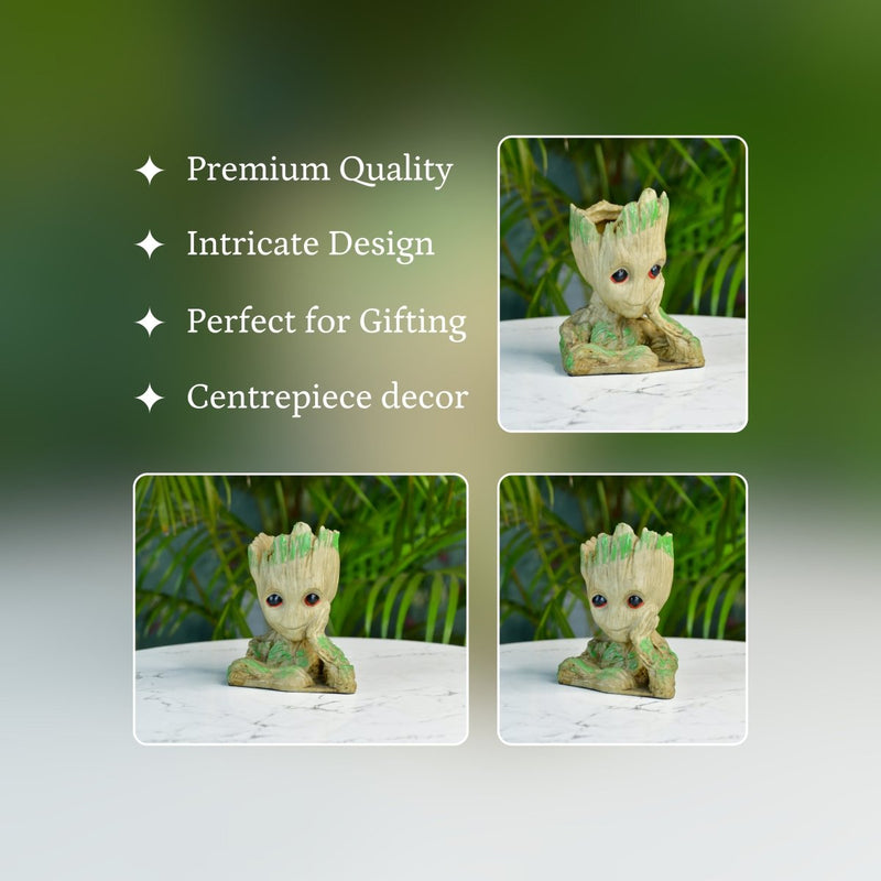 Groot Figurine Planter | Sowpeace Unique Home Decor - Artisan Craft & Functional Design – view 4