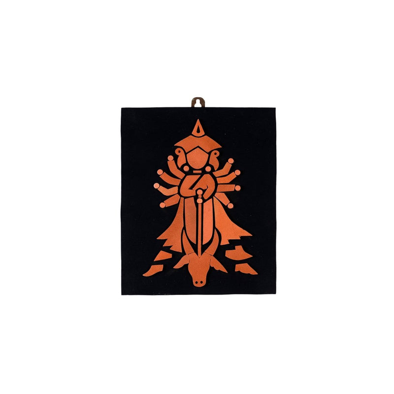 Handcrafted Terracotta Durga Wall Art: Home Decor – view 7