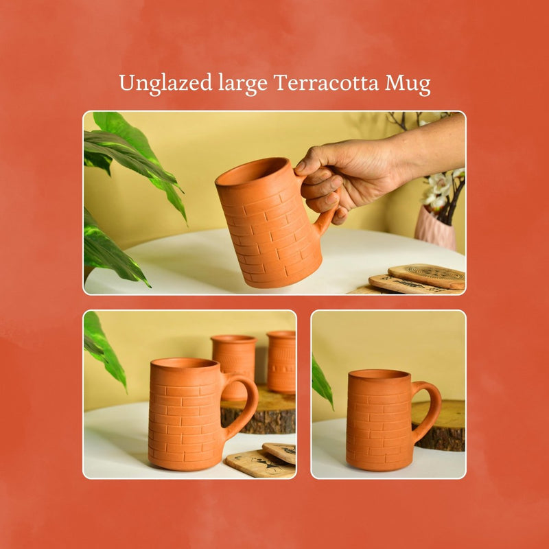 Large Unglazed Mocktail Cup: Versatile Elegance for Home and Kitchen Decor – view 4