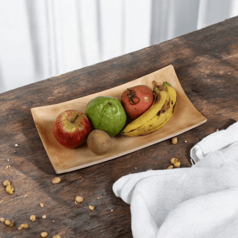 Sowpeace 10-Inch Acacia Wood Tray - Traditional Design – view 1