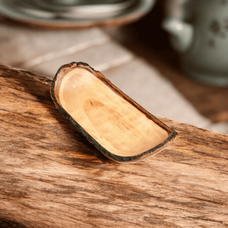 Sowpeace 12-Inch Acacia Wood Oval Decor Bowl – view 3