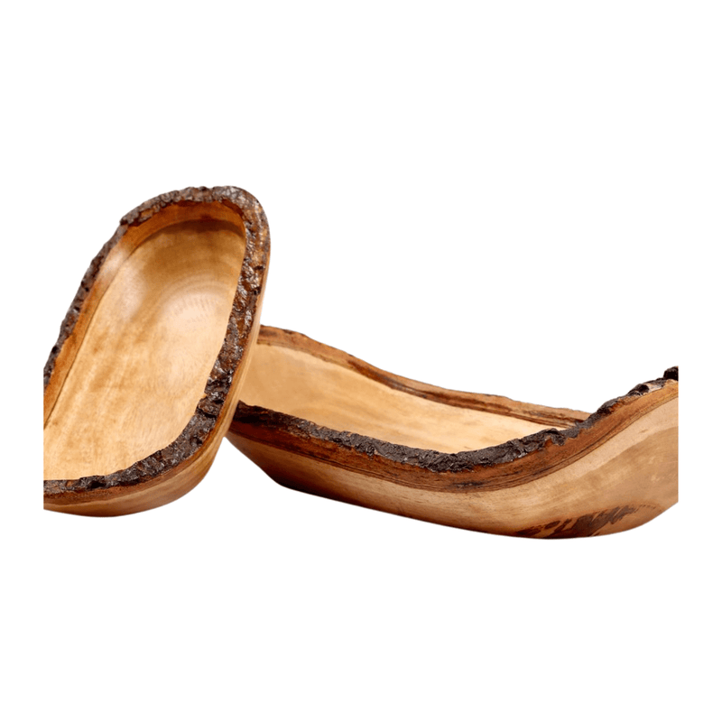 Sowpeace 12-Inch Acacia Wood Oval Decor Bowl – view 4