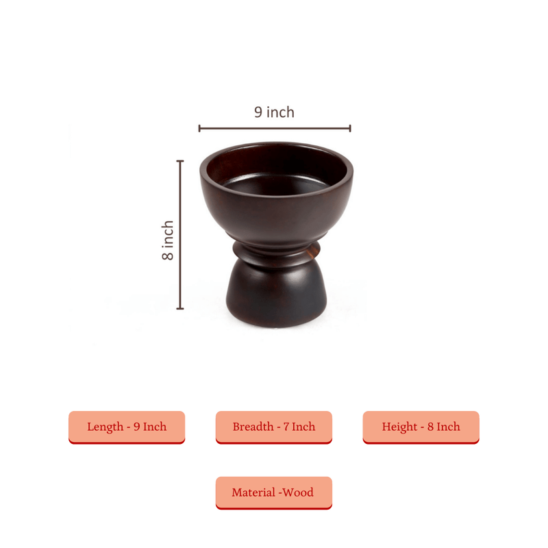 Sowpeace Acacia Wood Multipurpose Decor Bowl – view 5