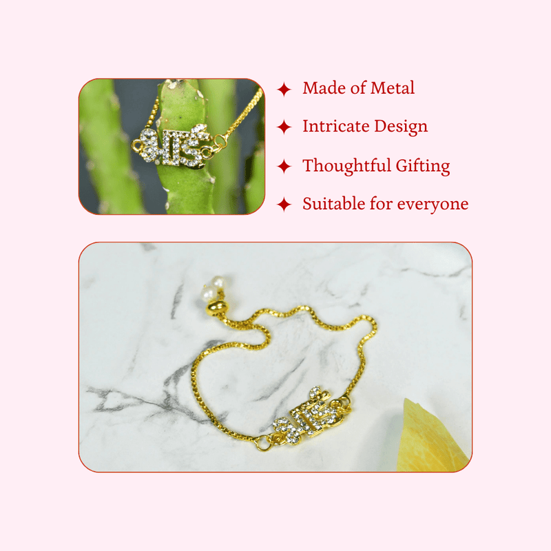 Sowpeace Bhaichara Crew Bracelet | Stylish Stainless Steel One‑Size Adjustable Friendship Jewelry for Men & Women – view 4