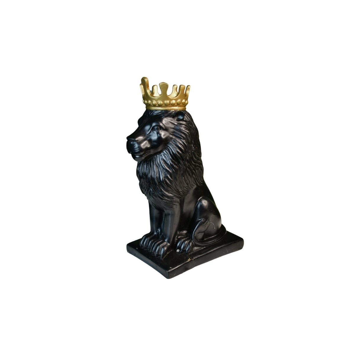 Sowpeace Black Lion Showpiece - Decor - Sowpeace - 