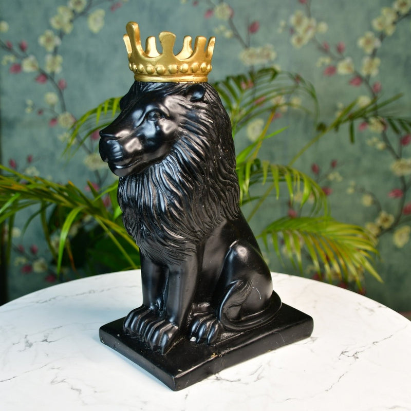 Sowpeace Black Lion Showpiece – view 1