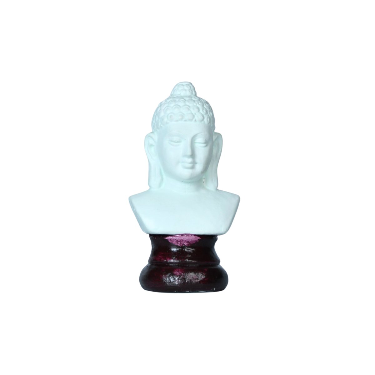 Sowpeace Bliss: White Small Buddha Terracotta Decor - terracotta tabletop - Sowpeace - Buddha - God Idols