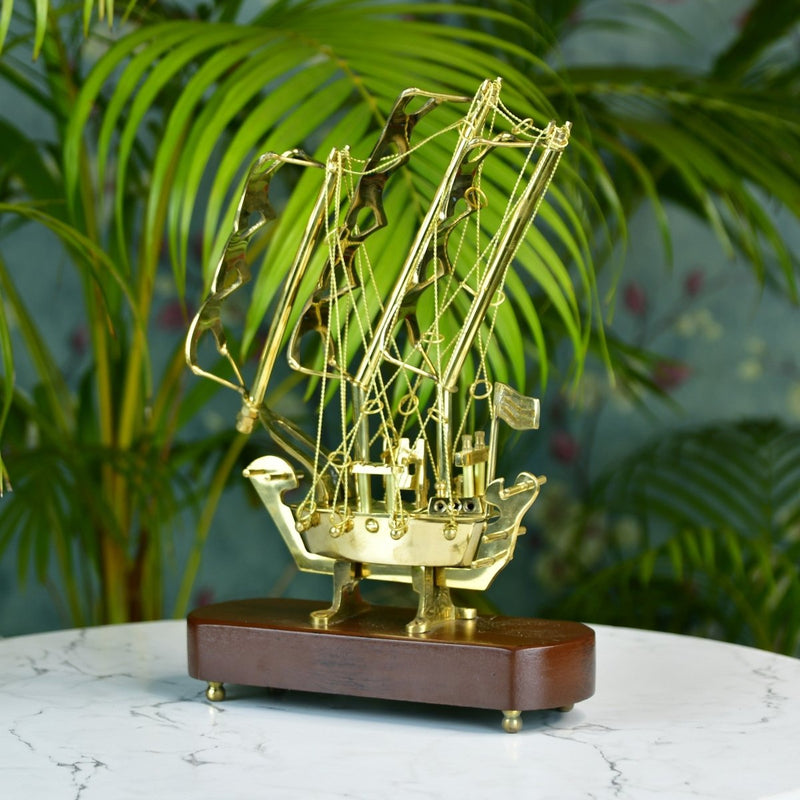 Sowpeace Brass multi sail Ship – view 2