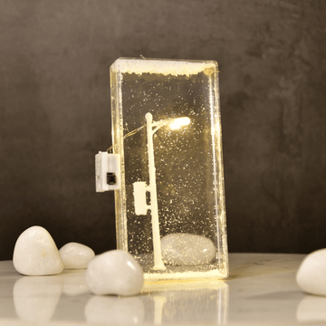 Sowpeace DIY Street Lamp Showcase Snowy Glow | Creative Winter Night Light for Home Décor & Gifting - Sowpeace - 