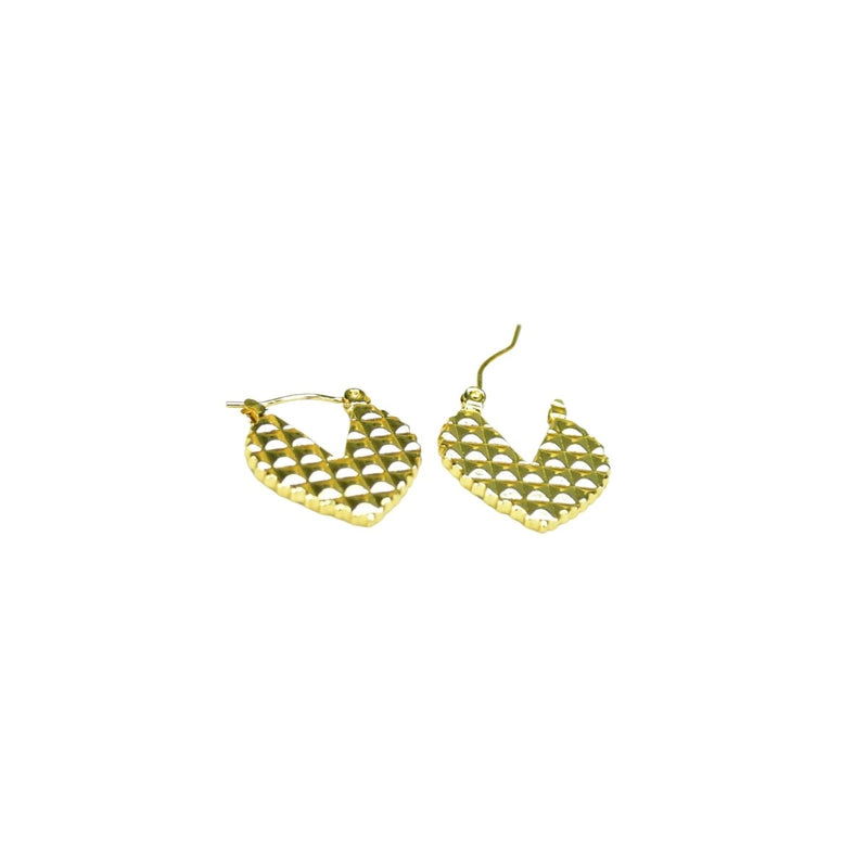 Sowpeace Ear Cut Petals Gold Stainless Steel Earrings | Elegant One‑Size Lightweight Jewelry for Women & Daily Wear – view 4