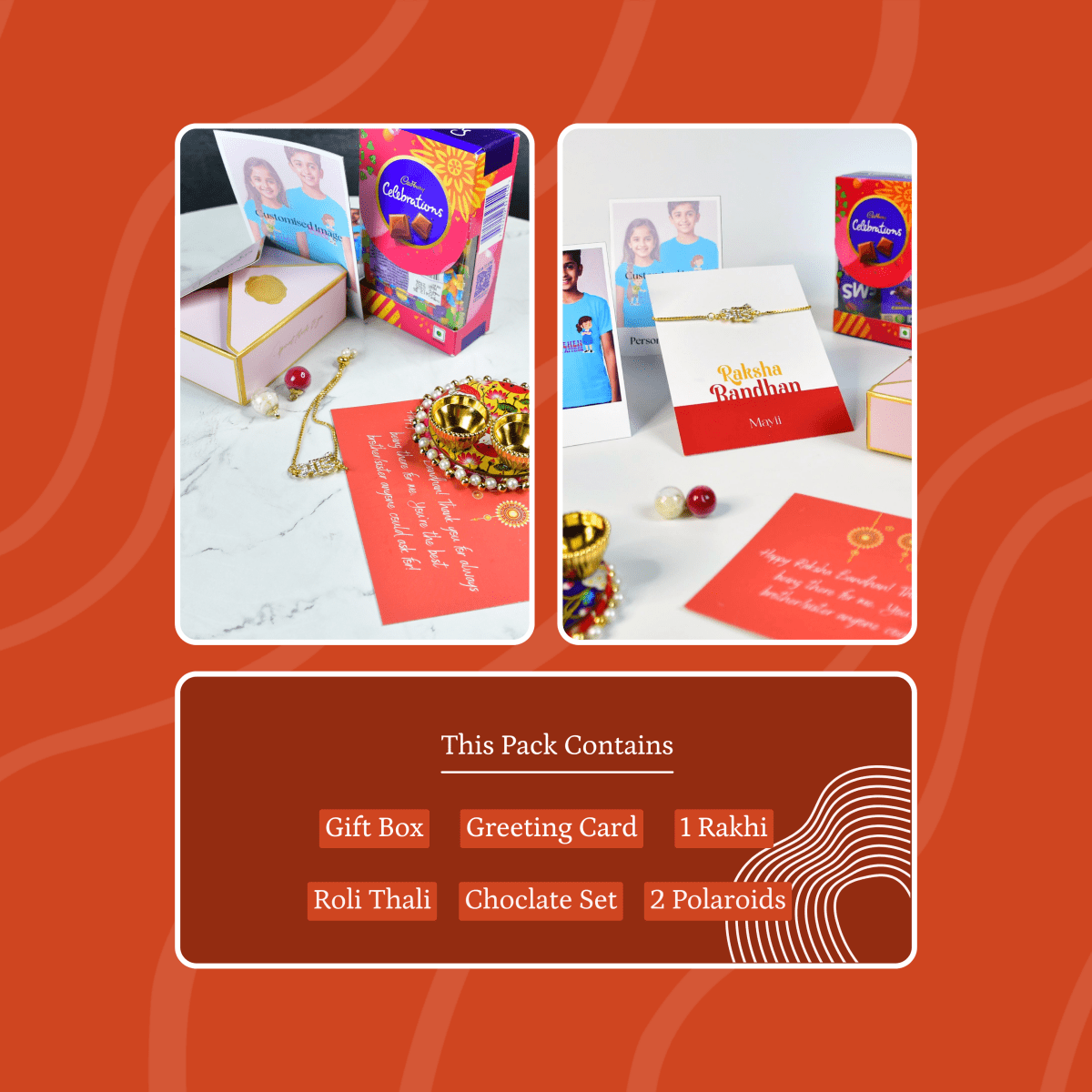 Sowpeace Exquisite BHAI Rakhi Pack of 1 with Roli Chawal and Greeting card combo for Raksha Bandhan and Gifting - Sowpeace - 