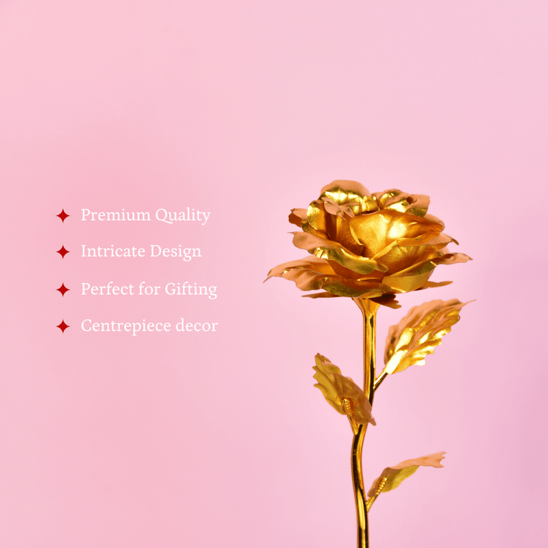 Sowpeace Golden Love Decorative Piece | Elegant Gold Home Décor & Romantic Gift Item. – view 3