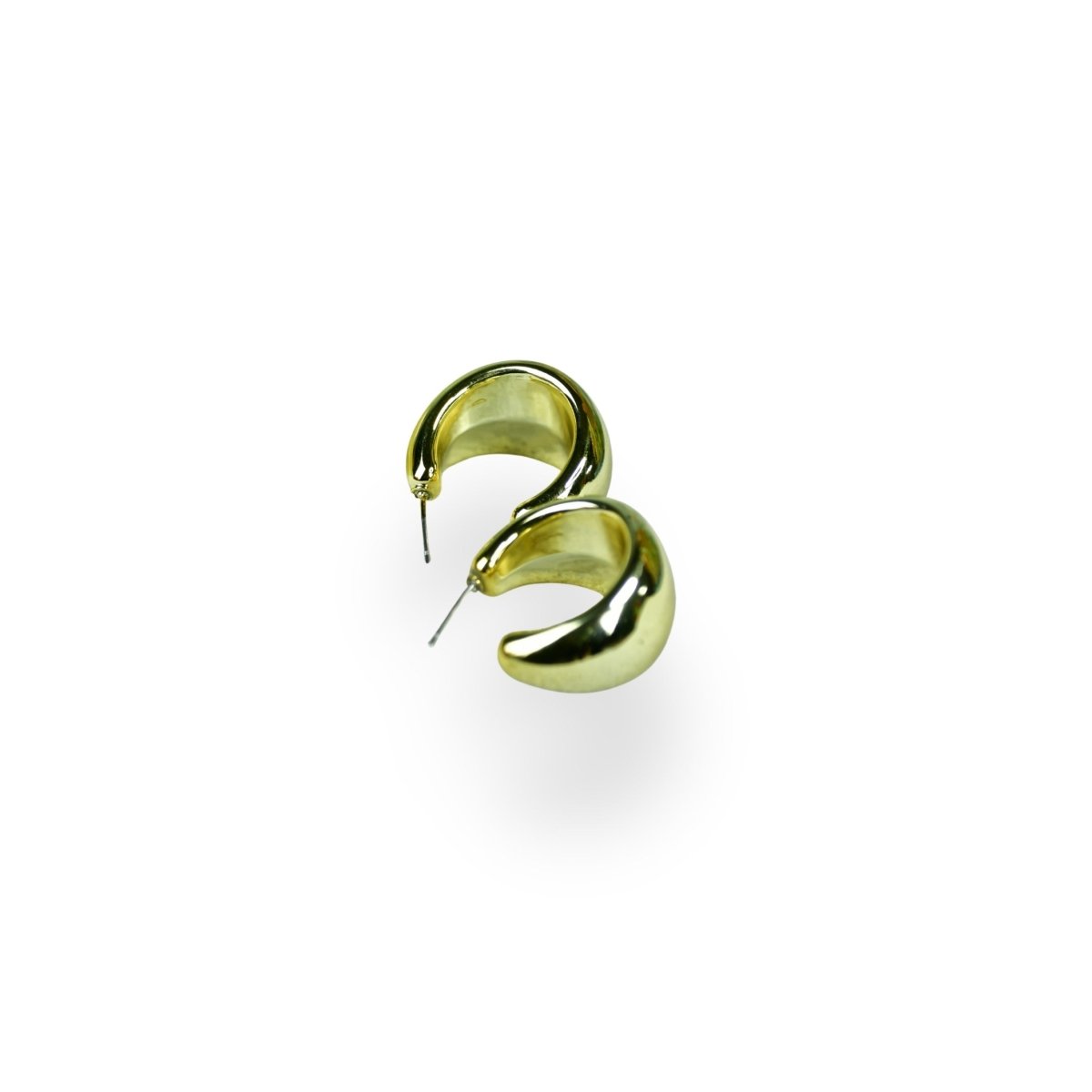 Sowpeace Golden Teardrop Crescent Flat Round CCB Earrings | Stylish One‑Size Lightweight Jewelry for Women & Daily Wear - Sowpeace - 
