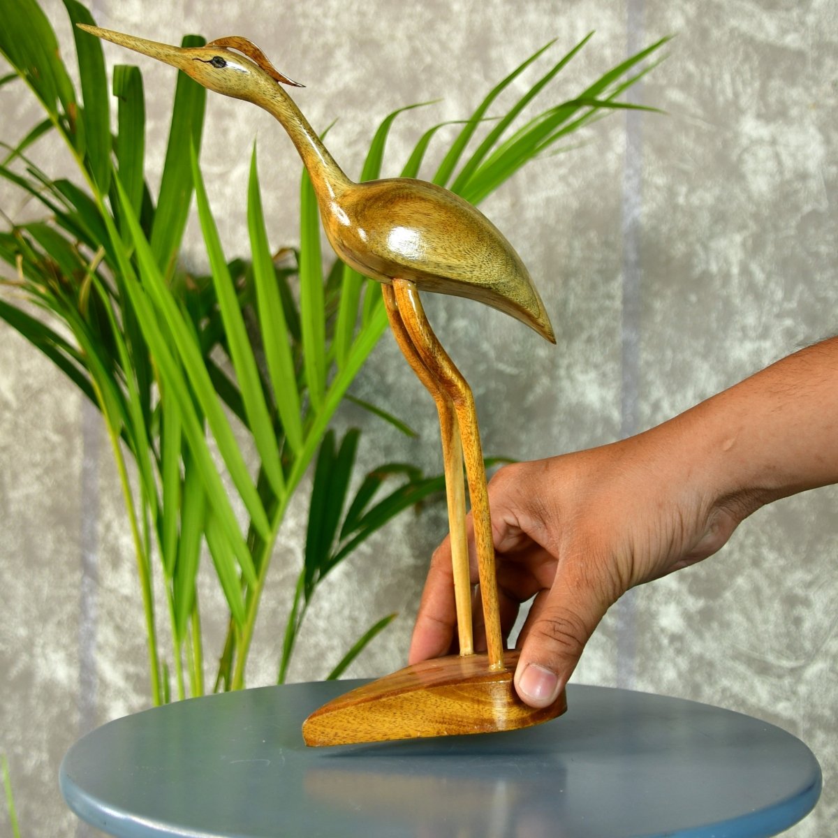 Sowpeace Hand - Carved Flamingo: Tropical Elegance on Your Tabletop - Tabletop - Sowpeace - Animal - New Arrivals