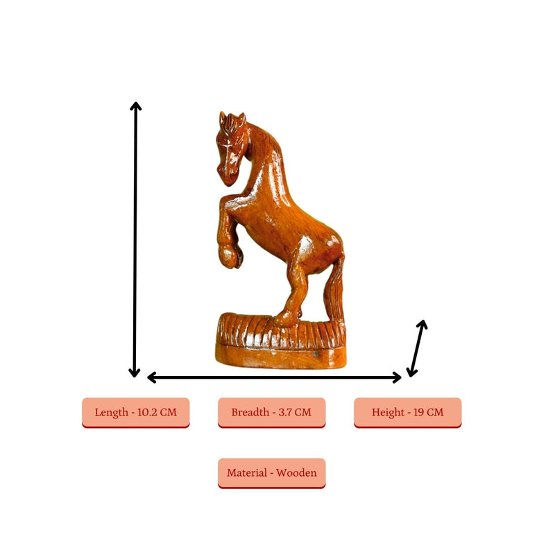 Sowpeace Hand-carved Wooden Horse: Gallop into Decor – view 4