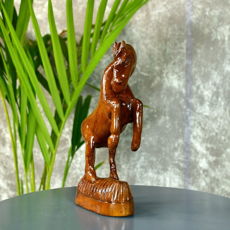 Sowpeace Hand-carved Wooden Horse: Gallop into Decor – view 6