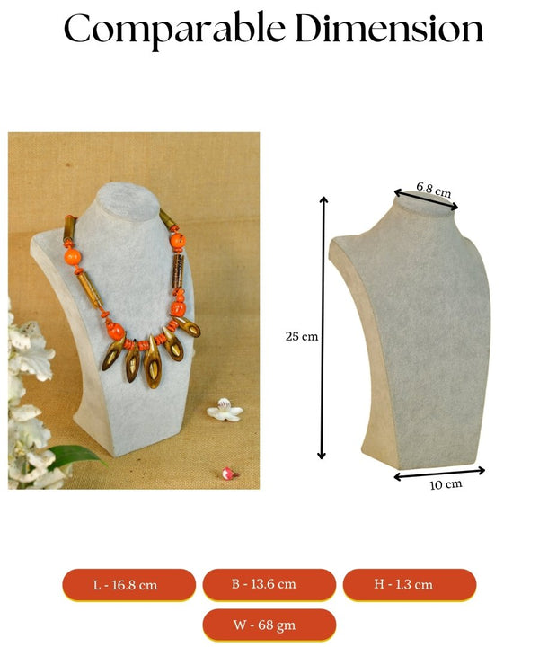 Sowpeace Handcrafted Bamboo Slice Necklace: Traditional Elegance Redefined — image 5