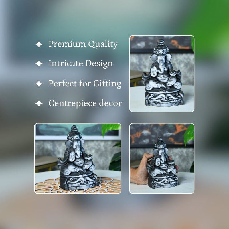 Sowpeace Handcrafted Terracotta Ganesh Tabletop: Elegant Home Decor – view 3