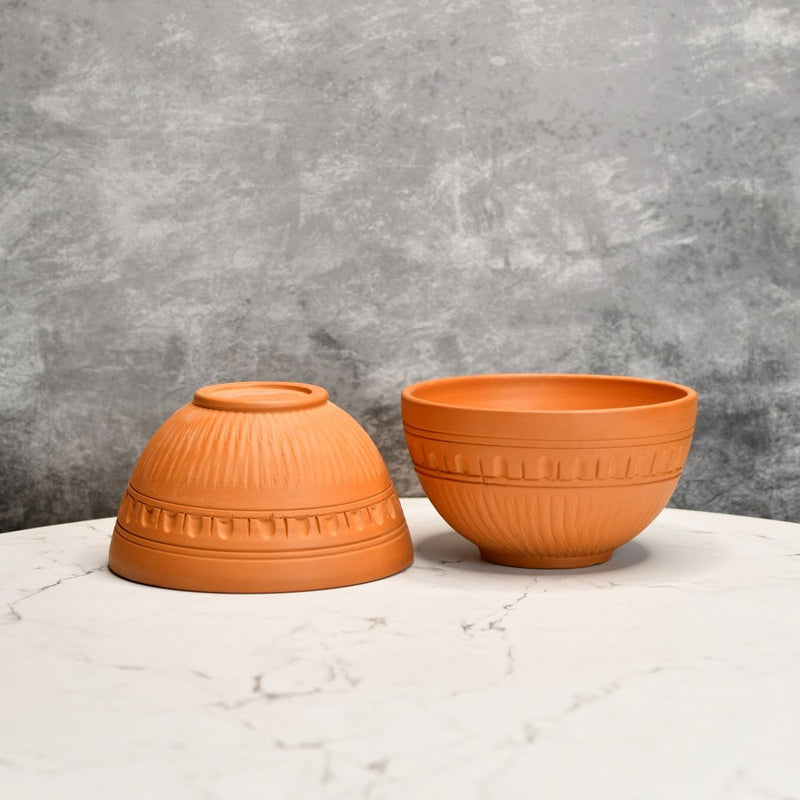 Sowpeace Handcrafted Terracotta Soup Bowl: Artful Kitchenware & Decor – view 2