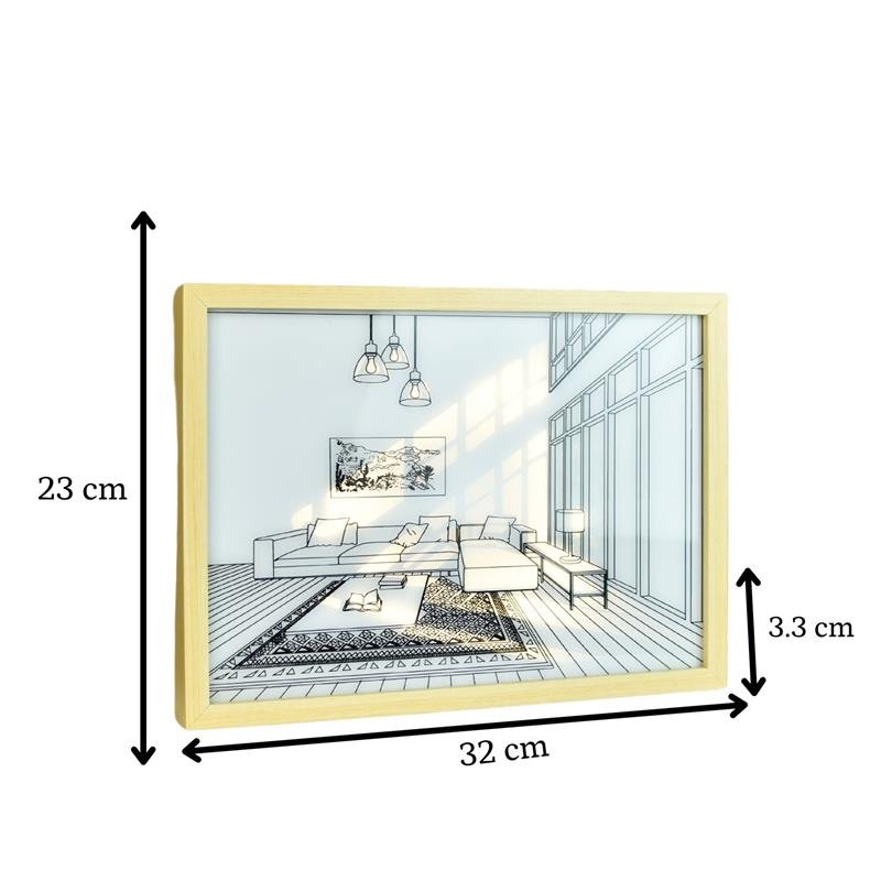 Sowpeace Illuminated Landscape Sofa Frame – LED Decor Photo Frame for Stylish Home Interiors & Gifts - Decor - Sowpeace - Wall Decor - 