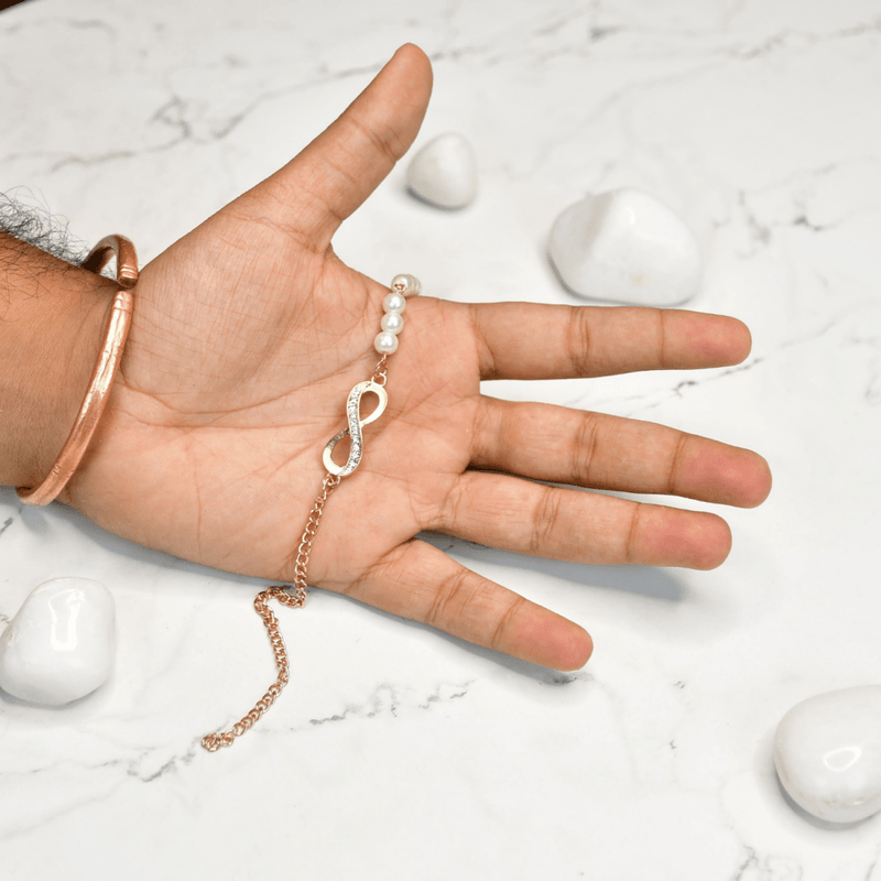 Sowpeace Infinite Bond Bracelet | Elegant Stainless Steel One‑Size Adjustable Symbolic Jewelry for Women & Men – view 3
