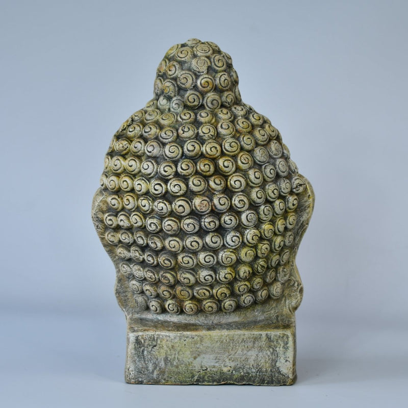 Sowpeace Large Terracotta Buddha Head: Artisan Tabletop Decor – view 5