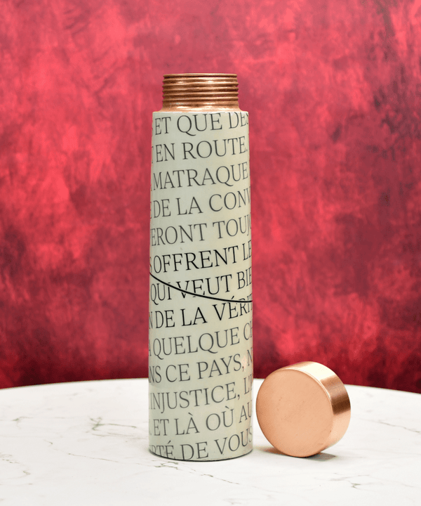 Sowpeace Modern Mantra Copper Bottle — image 3
