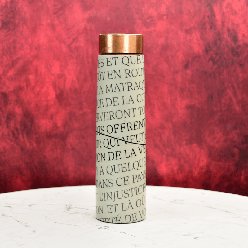 Sowpeace Modern Mantra Copper Bottle – view 1