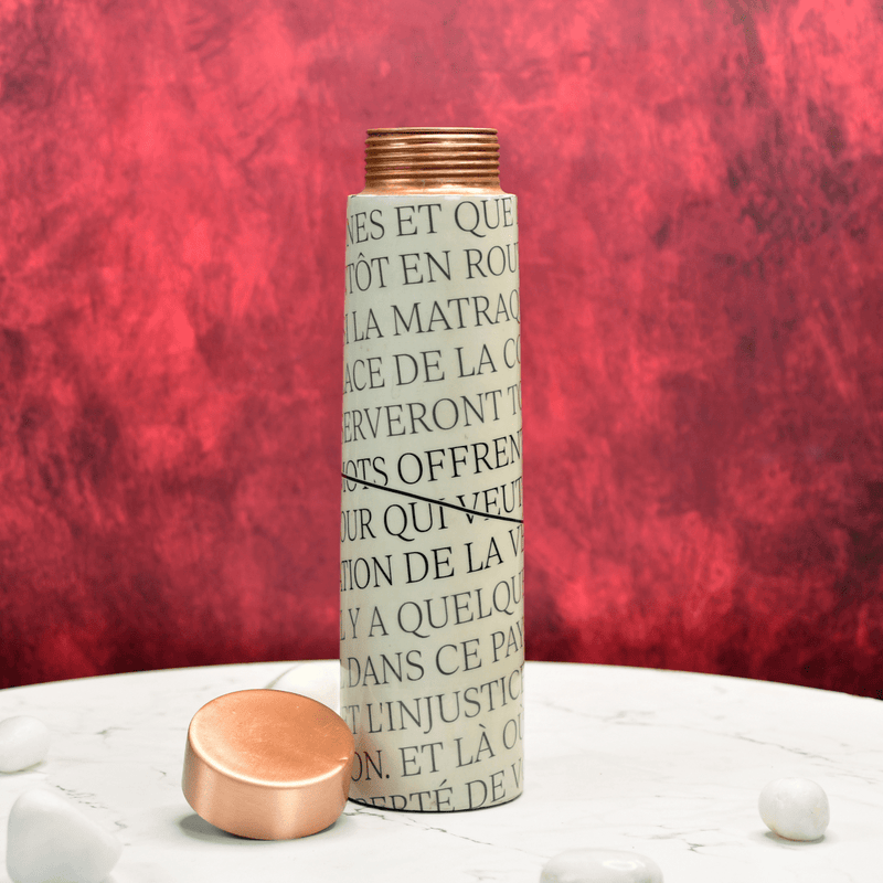 Sowpeace Modern Mantra Copper Bottle – view 2