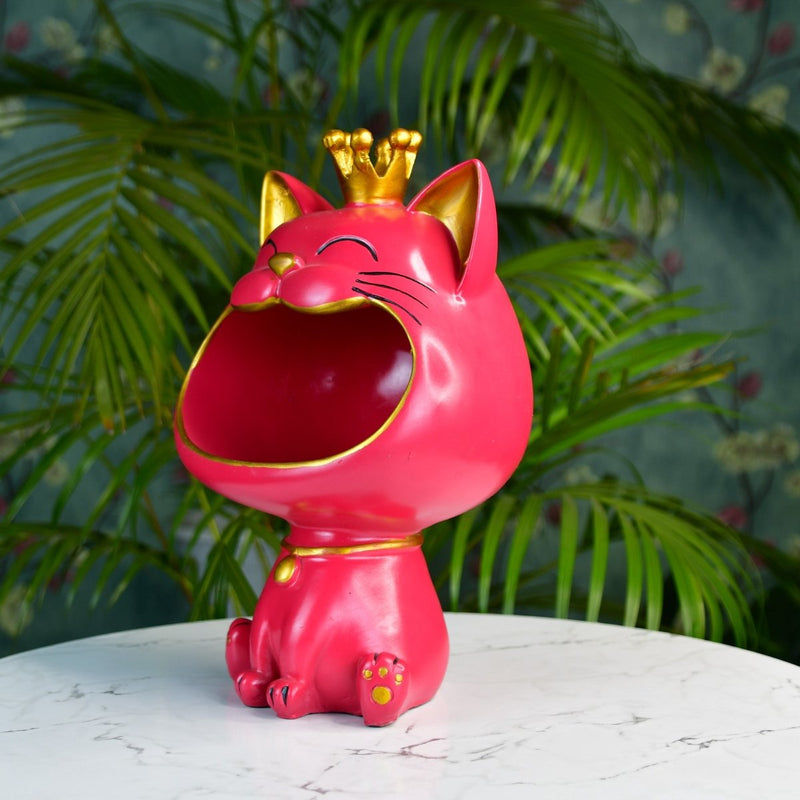 Sowpeace Moulded Resin Cat Holder – view 5