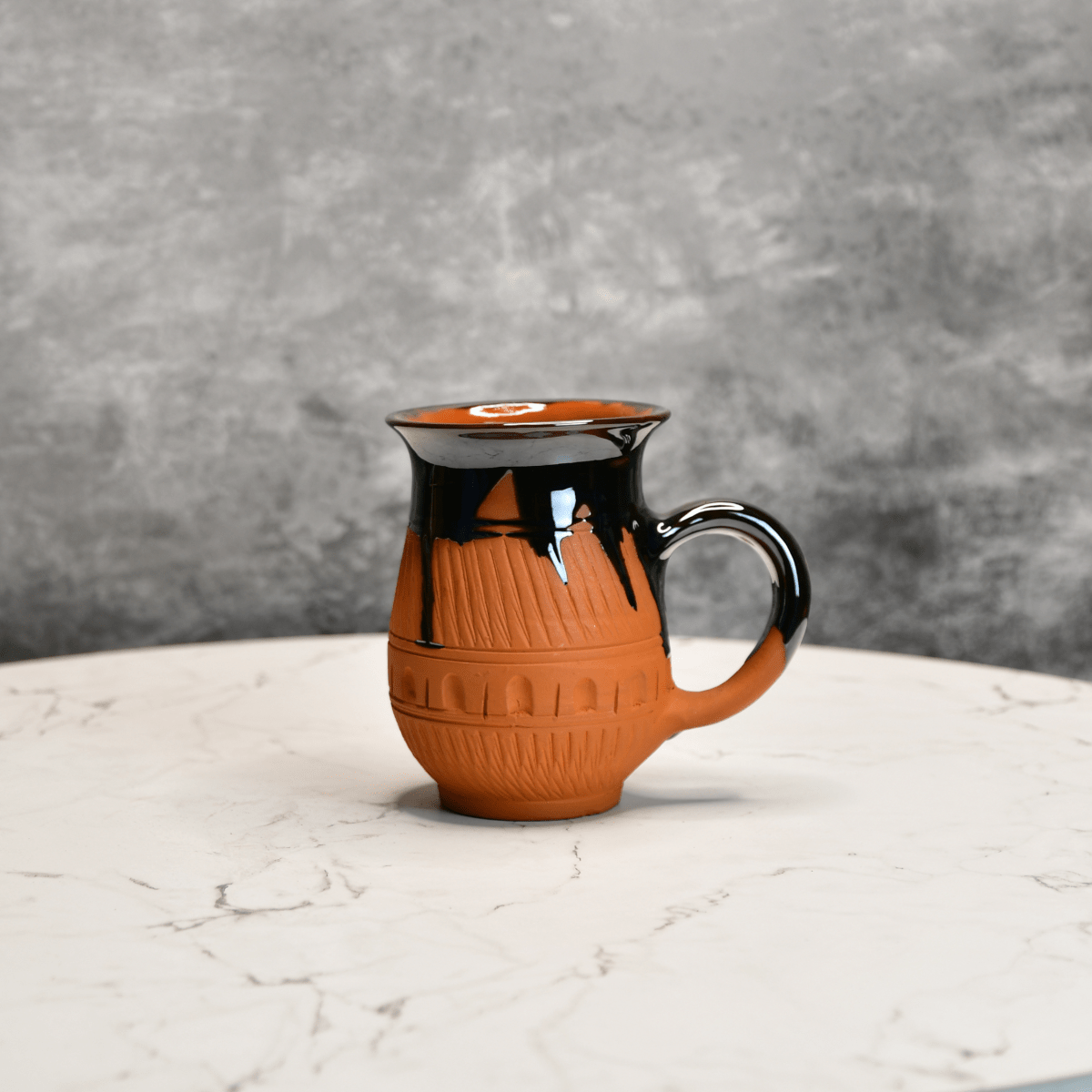 Sowpeace Mug in Coffee (Set of 2) | Handcrafted Terracotta Coffee & Tea Mugs for Gifting & Daily Use - Sowpeace - 