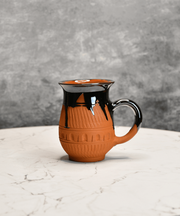 Sowpeace Mug in Coffee (Set of 2) | Handcrafted Terracotta Coffee & Tea Mugs for Gifting & Daily Use — image 3
