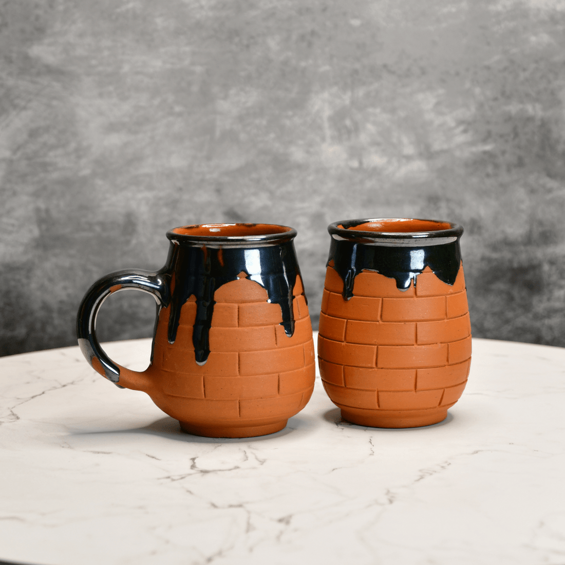 Sowpeace Mug of Closer Happiness (Set of 2) | Elegant Ceramic Coffee & Tea Mugs for Gifting & Daily Use - Sowpeace -