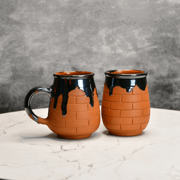 Sowpeace Mug of Closer Happiness (Set of 2) | Elegant Ceramic Coffee & Tea Mugs for Gifting & Daily Use - Sowpeace - 
