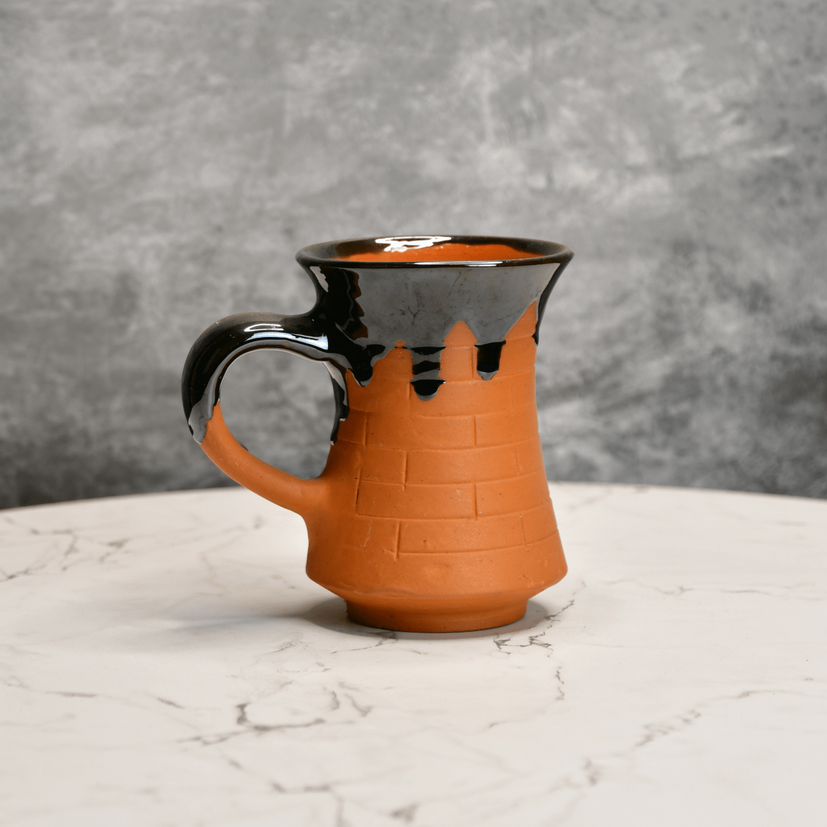 Sowpeace Mug of Smile (Set of 2) | Handcrafted Terracotta Coffee & Tea Mugs for Gifting & Daily Use - Sowpeace - 