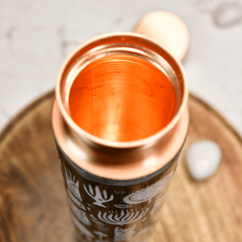 Sowpeace Noir Abstract Copper Bottle – view 4