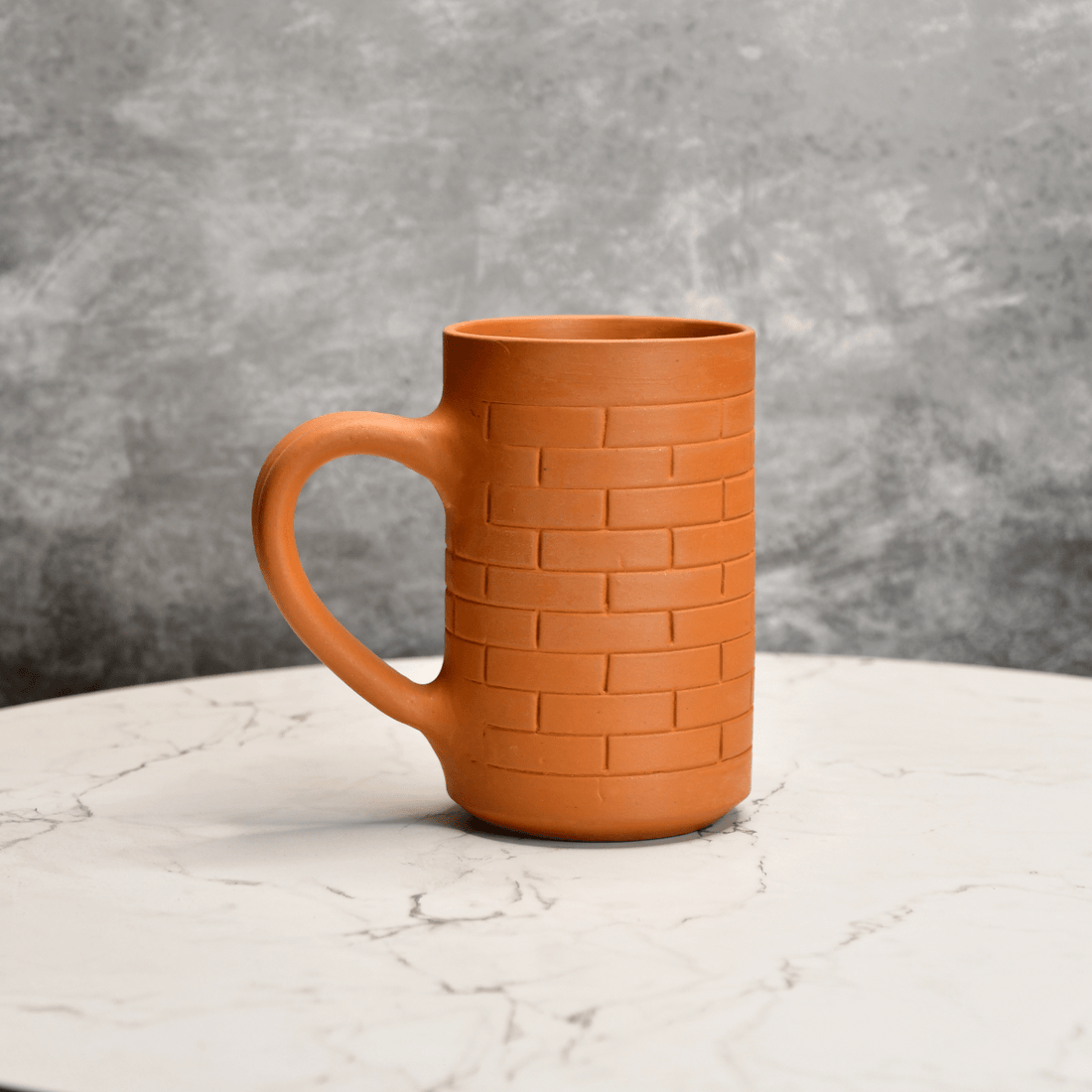 Sowpeace Premium 600ml Unglazed Large Terracotta Mugs (Set of 2) | Handcrafted Rustic Brown Drinkware for Coffee, Tea & Beer - Sowpeace - 