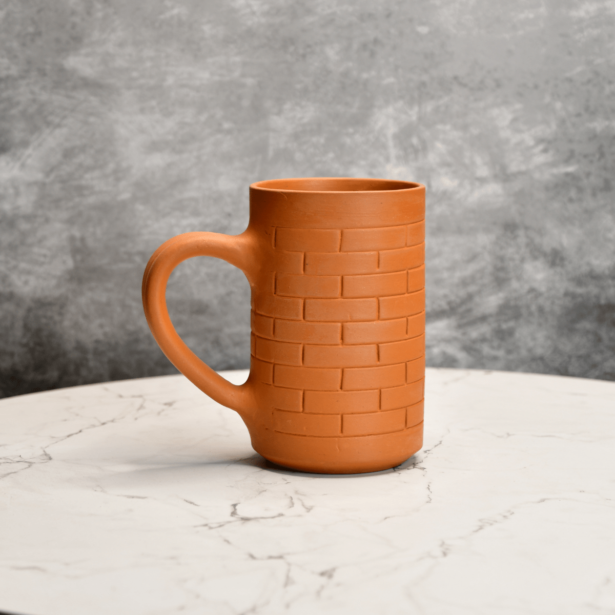 Sowpeace Premium 600ml Unglazed Large Terracotta Mugs (Set of 2) | Handcrafted Rustic Brown Drinkware for Coffee, Tea & Beer - Sowpeace - 