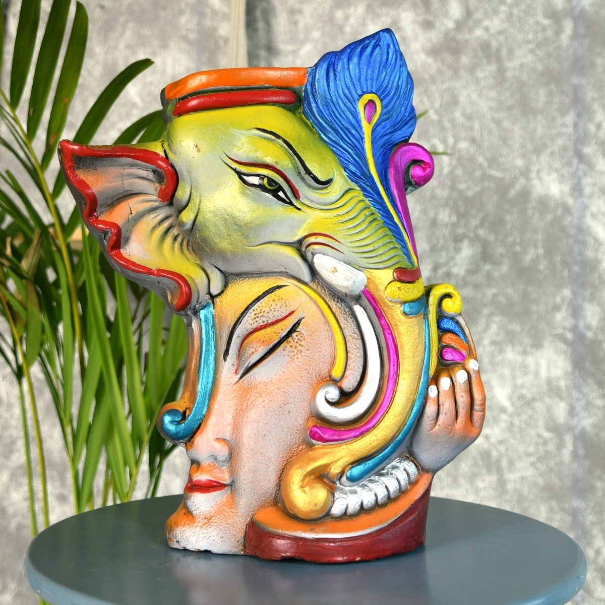 Sowpeace Premium Terracotta Abstract Flower Vase with Bright Colors - Sowpeace - 
