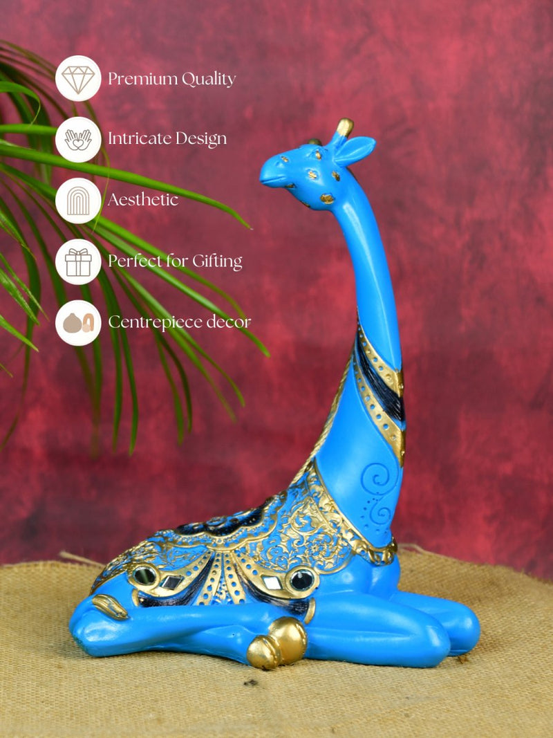 Sowpeace Resin Blue Giraffe Family – view 7