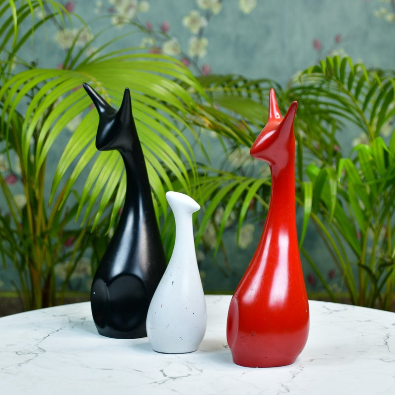 Sowpeace Resin Cat Trio – view 2