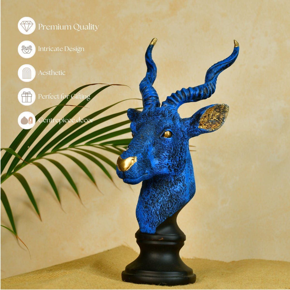 Sowpeace Resin Deer Bust - Decor - Sowpeace - 